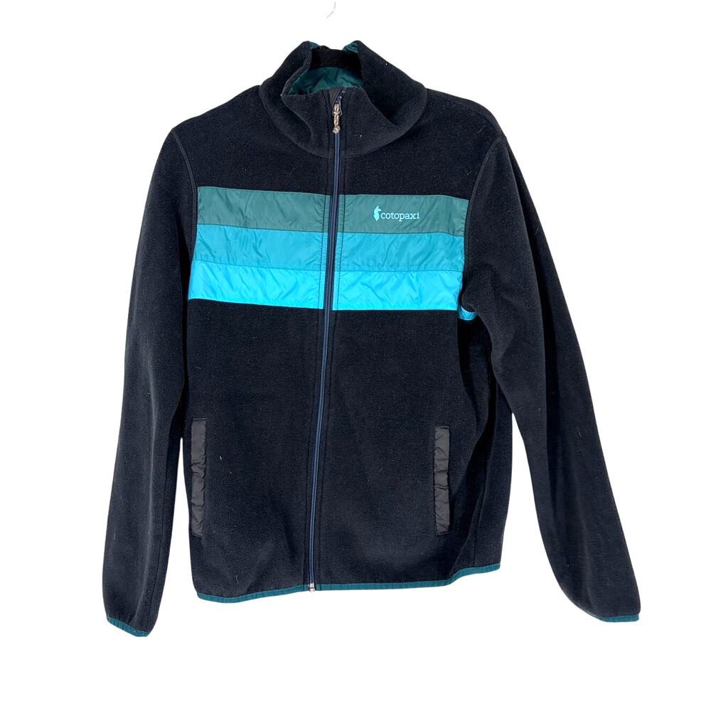 Black Cotopaxi Fleece Zip Up, M